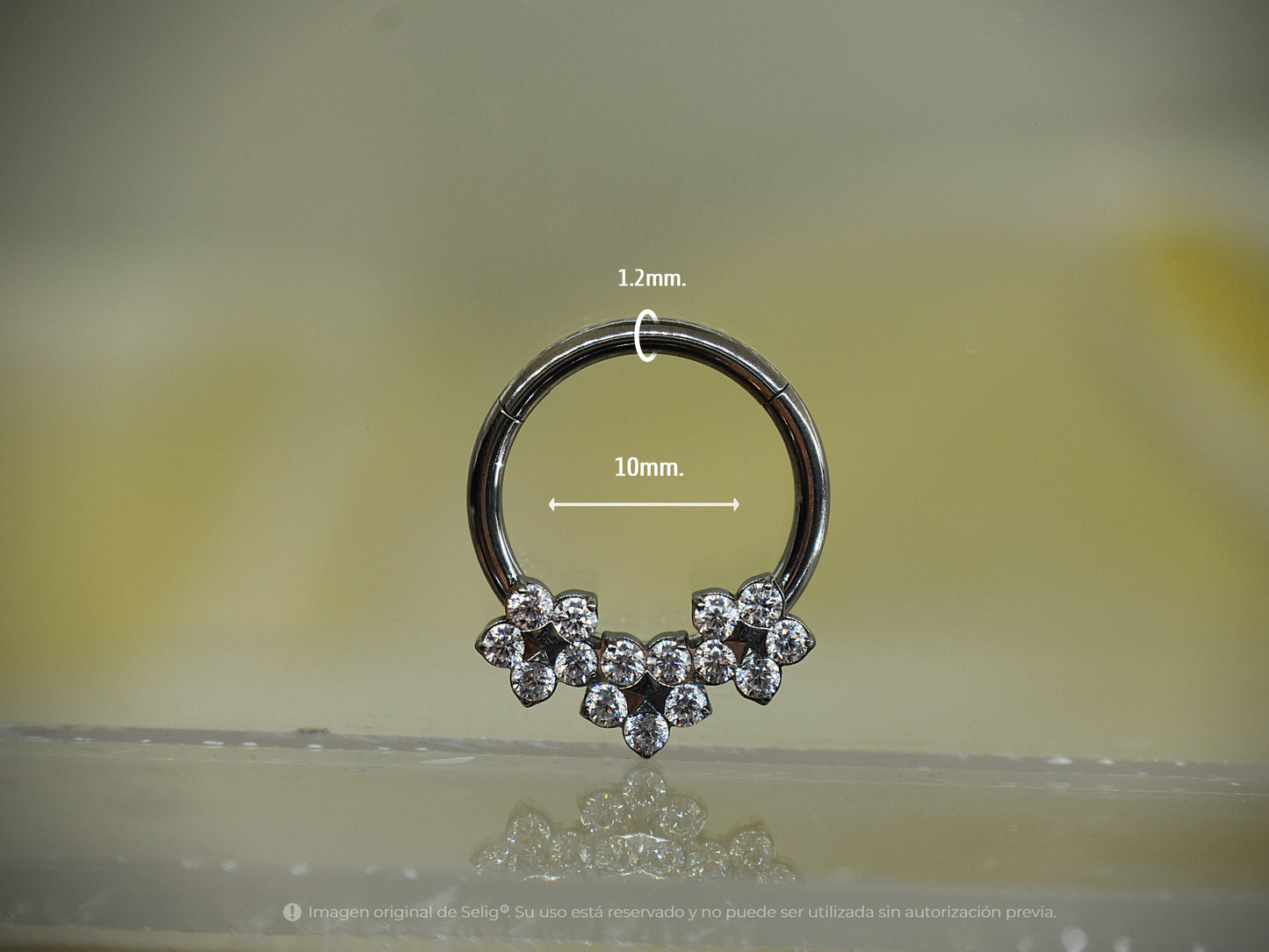 Piercing flowers - Septum/Daith