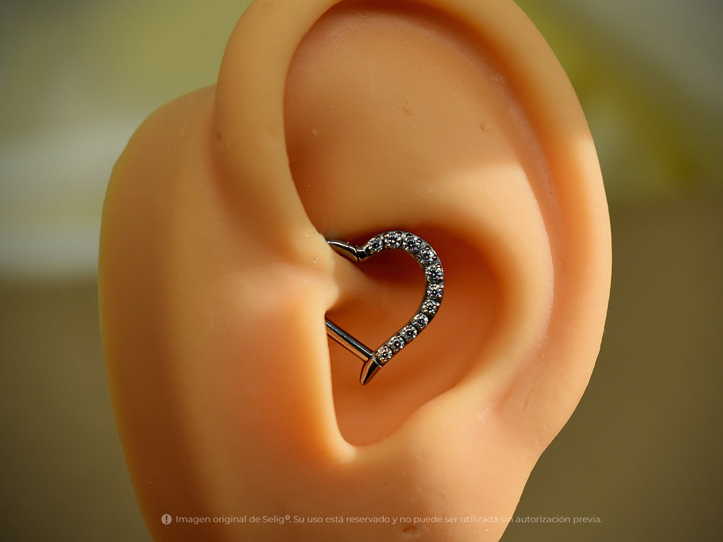 Piercing fat Heart - Daith