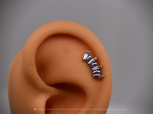 Piercing Piuri torna - Helix/Flat