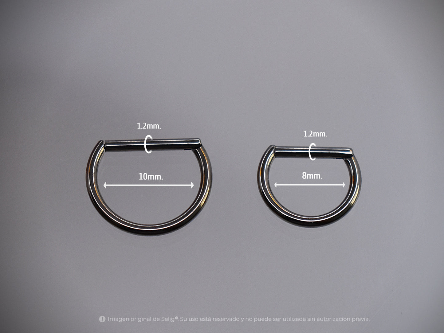 Basico D ring, 1.2mm