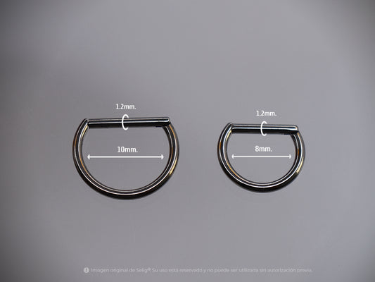 Basico D ring, 1.2mm