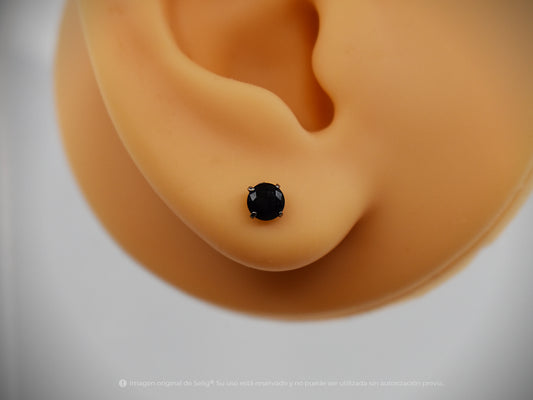 Black perl - Pendiente
