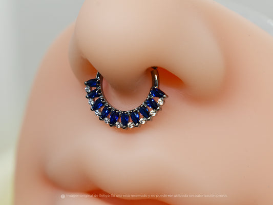 Piercing Cadis blue - Septum/Daith