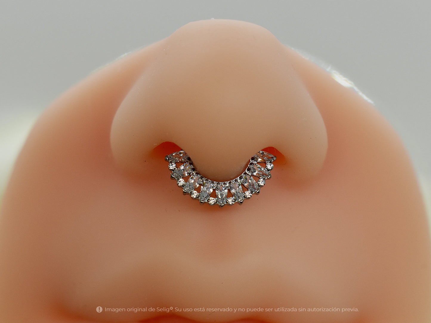 Piercing Cadis white - Septum / Daith