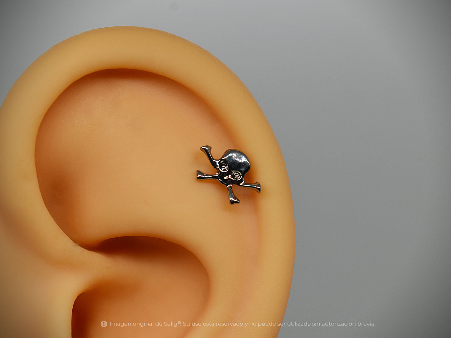 Piercing Calavera - Ear