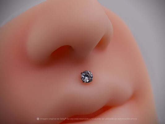 Piercing circones blancos - Medusa