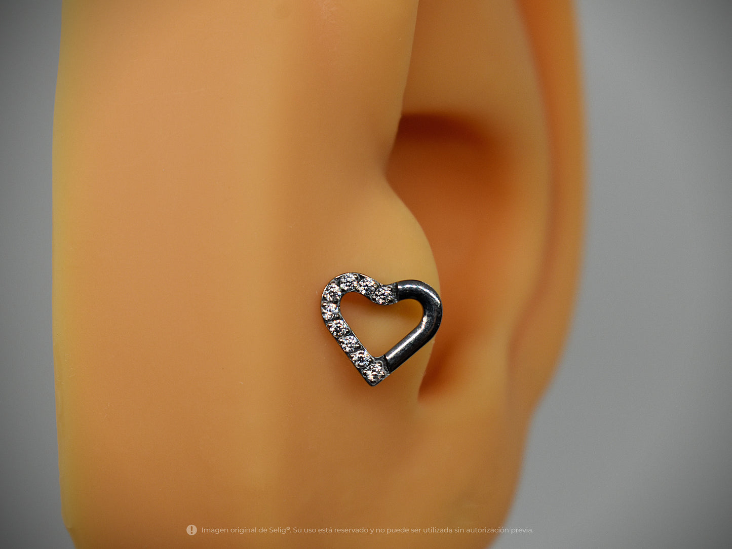 Piercing corazones - Ear
