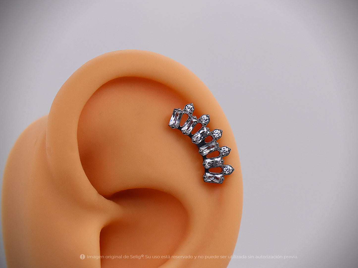 Piercing Crown - Helix/flat