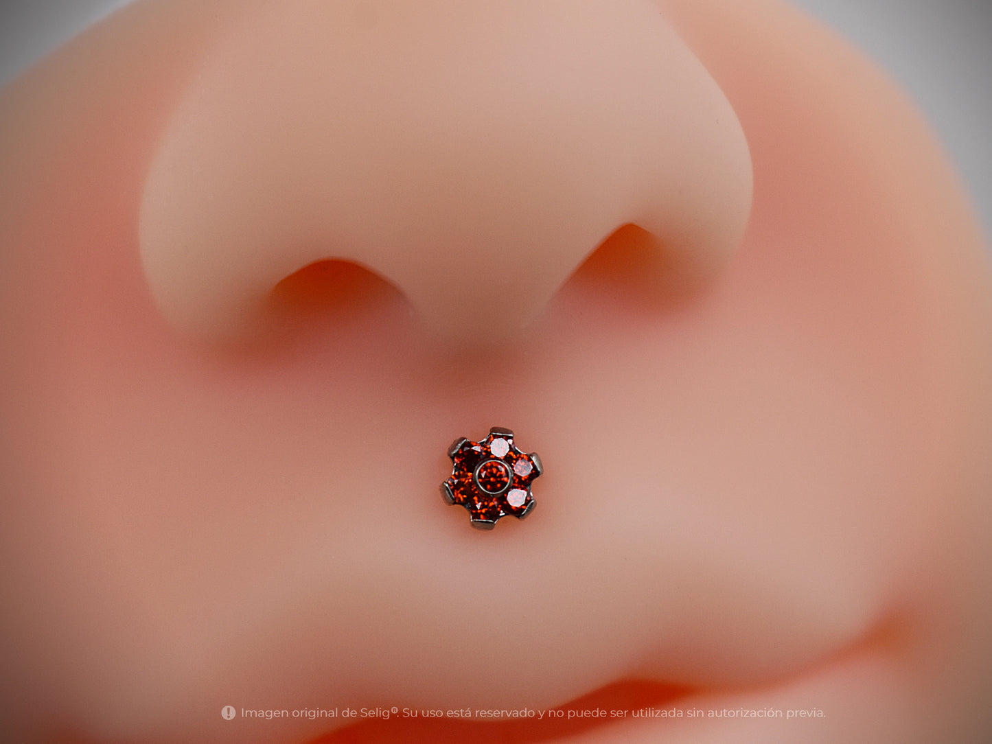Piercing flores - Medusa