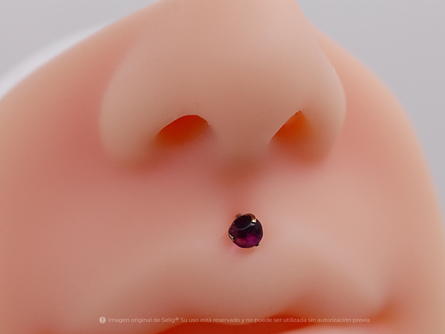 Piercing Stone fucsia - Medusa