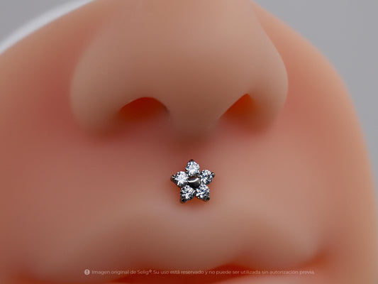 Piercing flor - Medusa