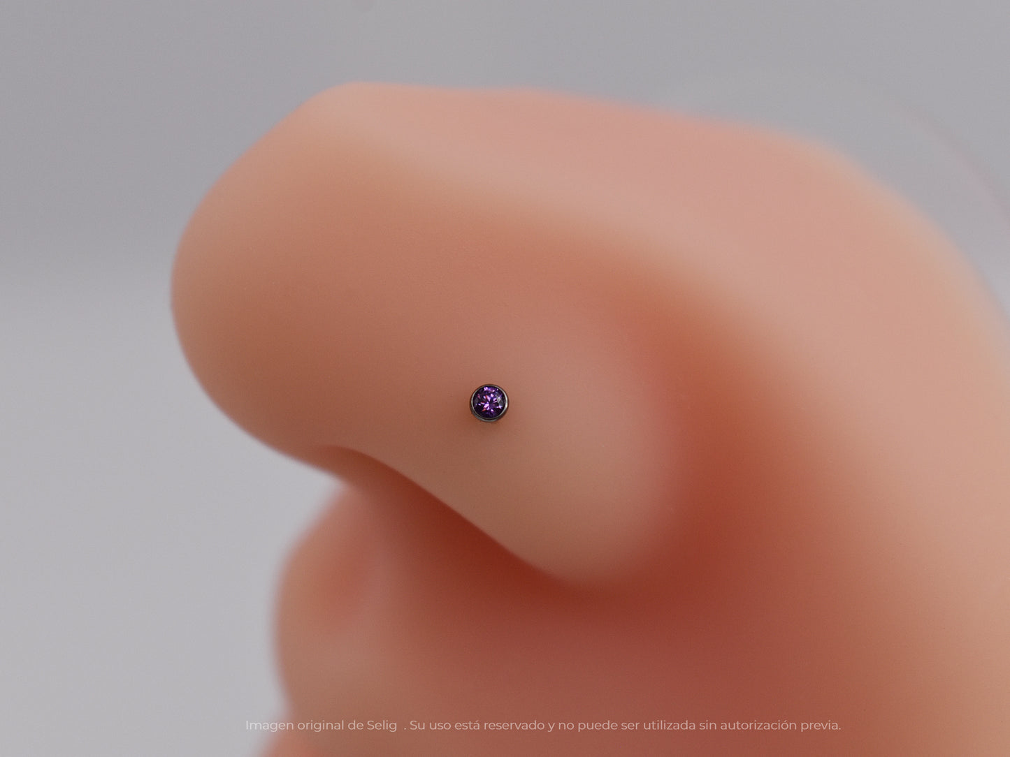 Nostril Morado - Curvo