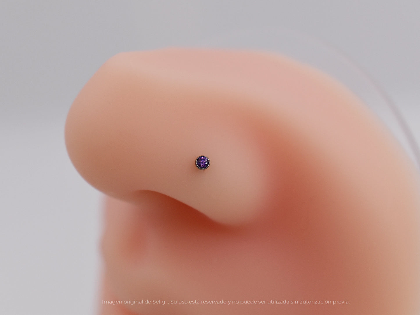 Nostril Morado - Curvo
