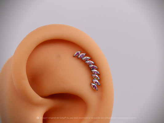 Piercing ojias - Helix/Flat